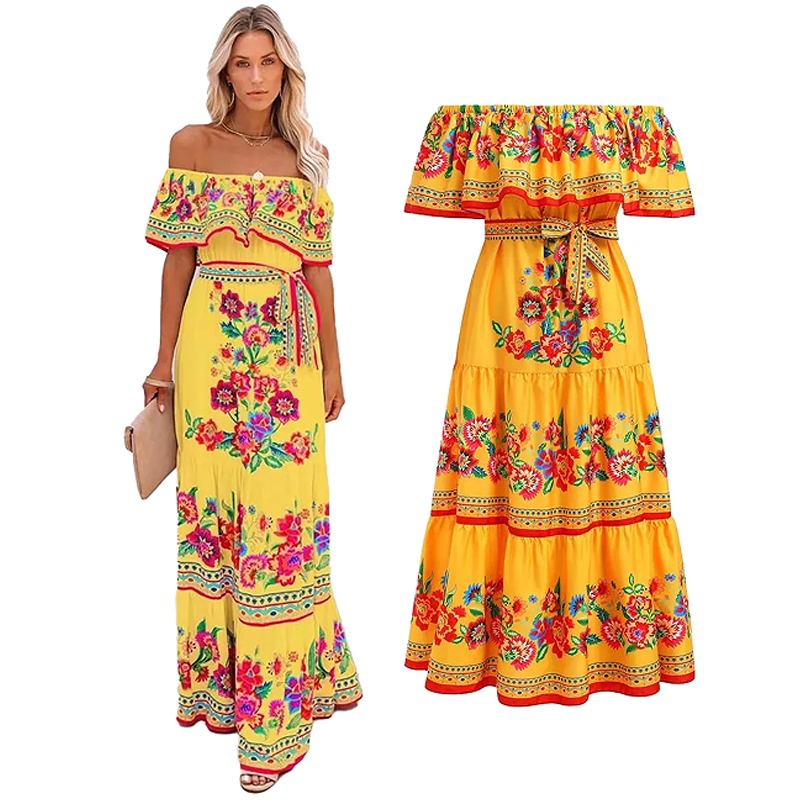 Yellow Long Dress