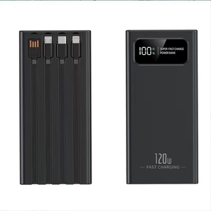 Super Fast 120W Charging Large 10000mAh Capacity Portable Power Bank <strong>Type</strong>-C <strong>Input</strong> for Mobile <strong>Devices</strong> - Product Image 1