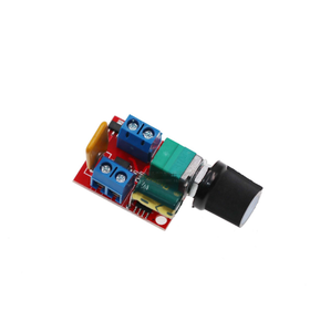מיני dc מנוע <span class=keywords><strong>pwm</strong></span> בקר מהירות 3v6 12 24 25 מתג מהירות v אולטרה קטן הוביל 5a - Product Image 4