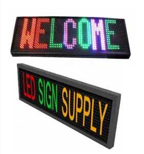 12V Car Shop usa ventosa per l'installazione della finestra di vetro display a LED messaggio a scorrimento programmabile segnale LED wifi a colori - Product Image 2