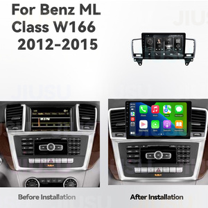 9&quot; Touch Screen Car Stereo With Bluetooth, Wireless CarPlay, and GPS Navigation System for <strong>Benz</strong> <strong>ML</strong> <strong>Class</strong> 2012-2015 W166