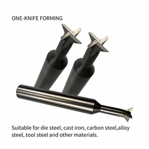 30&deg; 45&deg; 60&deg; End Mill Dovetail Milling <strong>Cutter</strong> Carbide Cutting Tool T Sloting <strong>Cutter</strong> Customizable for Aluminum Steel - Product Image 3