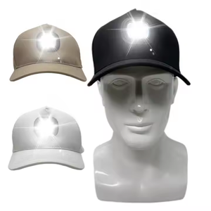 Headlight Hat LED Baseball <strong>Cap</strong>, Unisex LED Lighted Hats 5 Panel Baseball <strong>Cap</strong> Style - Product Image 4