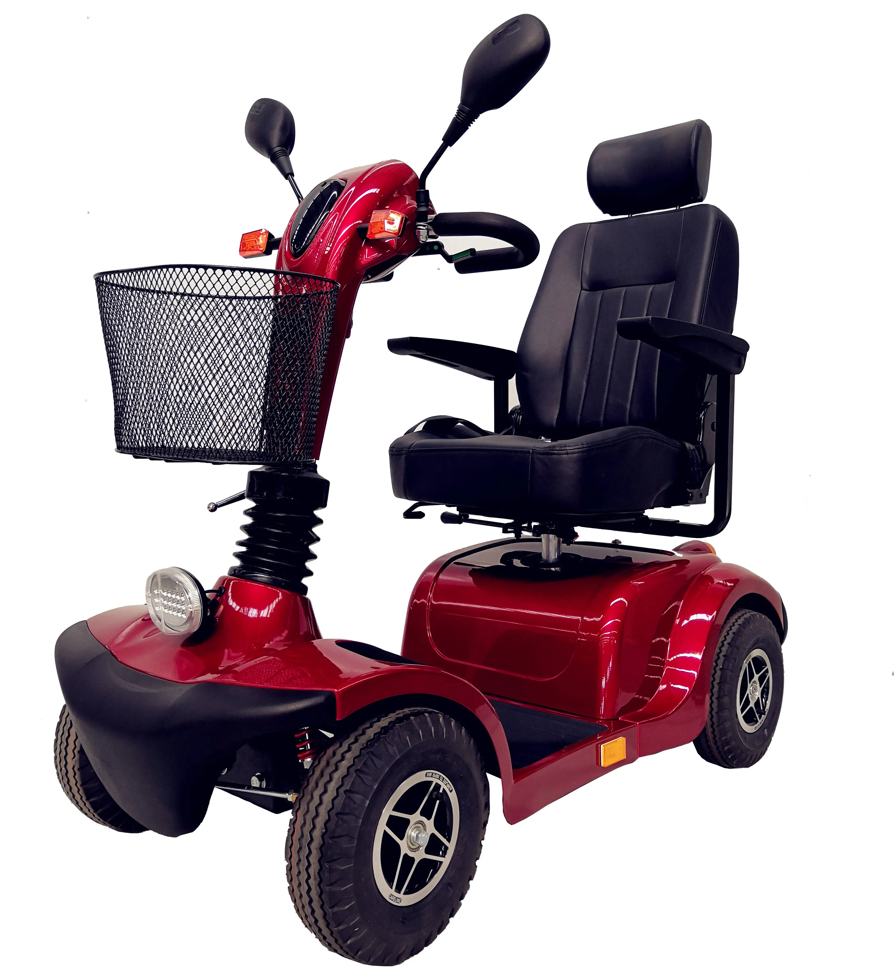 Professionele Ouderen Elektrische 4-wielige Mobiliteit Elektrische Scooter Voor Oudere Gehandicapten
