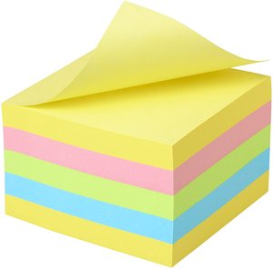 中国制造3*3 3*4 3*5英寸便签工厂价格记事本批发办公目标贴纸记事本文具 - Product Image 2