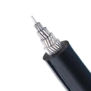 聚乙烯聚氯乙烯绝缘铜线屏蔽绞合实心导体轧制产品单芯铝架空电力电缆 - Product Image 1