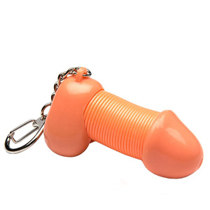 Özel yapmak komik anahtarlık plastik penis şekli oyuncak anahtarlık erkek parti iyilik - Product Image 2