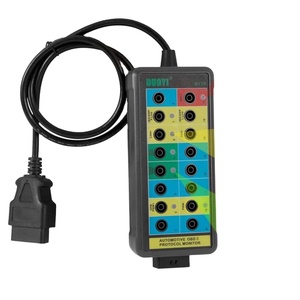電気診断ツールはバスアナライザーブレイクアウトボックスはLEDライト自動OBDIIプロトコル検出器16-Piでブレイクアウトボックスをバスできます - Product Image 1