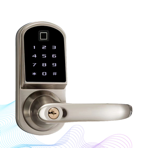 Elock ES211BL-F TTLock veya Tuya APP elektronik anahtarsız dijital sürgü kapı kilidi akıllı telefon App akıllı ev kapı kilidi WiFi - Product Image 1