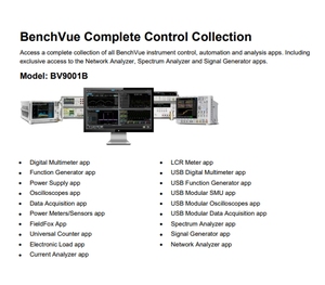 Software de control y automatización KEYSIGHT Benchvue, software de osciloscopio universal - Product Image 5