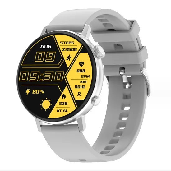 DT88 MAX Smart Watch voce SmartWatch da uomo 1.45 pollici con schermo rotondo HD frequenza cardiaca chiamata Bluetooth per sistema IOS /Android