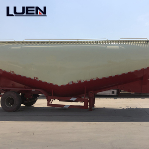 Good Condition 3 Axles <strong>50</strong> CBM Dry Bulk <strong>Cement</strong> Diesel Engine Dust Tank Semi Trailer for Sale