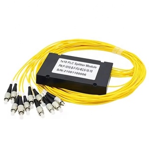 1x10 FC/UPC ABS Box Fiber Optical PLC Splitter with 2.0mm Fiber Length and 1.5m Cable for FTTH/FFTA <strong>Network</strong> - Product Image 5