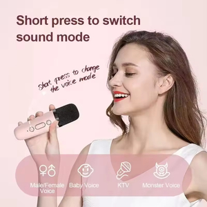 专业ktv卡拉ok播放器便携式卡拉ok机带无线麦克风蓝牙充电扬声器 - Product Image 5