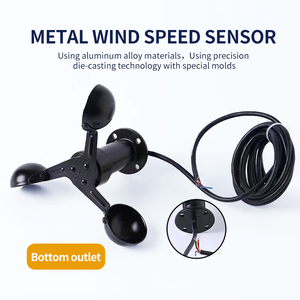 Modbus RS485 and <strong>4</strong>-20mA Communication Anemometer Wind Speed Sensor Anemometer <strong>Test</strong> Meter - Product Image 5