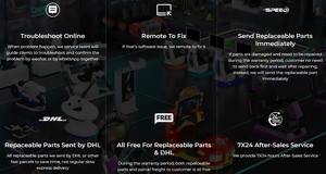 Simulador de robot de realidad virtual interactivo de 360 grados Cine 9D VR con efectos especiales Interior/Exterior Hecho de PC y metal - Product Image 4