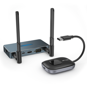 เครื่องขยายไร้สาย HDMI 50 ม., ชุดเครื่องส่งสัญญาณและตัวรับสัญญาณไร้สาย HDMI MT-VIKI 4K สําหรับห้องประชุมผ่านวิดีโอ - Product Image 1