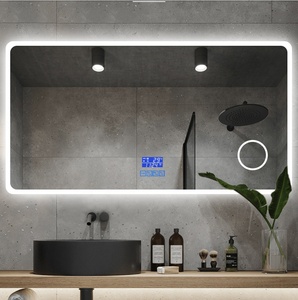Backlit <strong>Light</strong> Smart LED Wall Mounted Mirror Frameless Fogless Mirror With Motion <strong>Sensor</strong> <strong>Function</strong> - Product Image 3