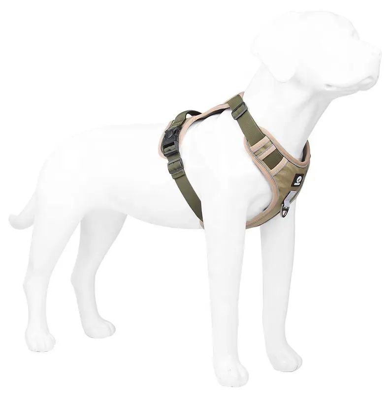 調節可能なリバーシブルカラー調節可能なペットハーネス通気性のある犬用ハーネス