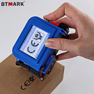 BTMARK Mini-Drucker Handheld-Tinten strahl drucker Tragbarer Hand-Tinten strahl drucker für Box-Logo-Chargen code Drucken - Product Image 4