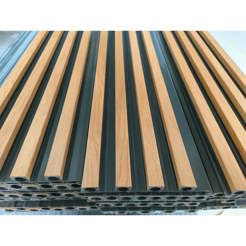 יצרני פאנל קיר Wpc סיטונאי בסין באיכות גבוהה עץ פלסטיק pros and cons של פאנל שימוש פנימי פאנל קיר