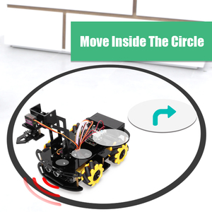 Roboterarm-Kit für die Arduino-Programmierung Roboterarm-Kit mit zweistöckigem Auto-Chassis mit vollständig elektronischen Modulen Education Kits