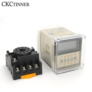 Temporizzatore di ritardo del relè di tempo di H3CA-A 0.1S-temporizzatore industriale dello stato solido di Digital della famiglia del temporizzatore di Pin 9990h - Product Image 4
