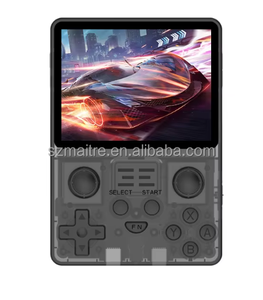 Cheap Classic RGB20S Purple Video Gaming Machine for PSP Games 3.5Inches RK3326 Chips Open Source Linux System R36S Game <strong>Console</strong>