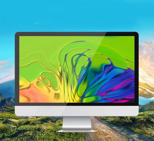 WETS OEM Juego de computadora de escritorio PC todo en uno 24 pulgadas Core I5 8GB RAM 128GB SSD AIO Monoblock Barebone Computadora todo en uno - Product Image 3