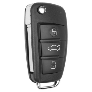 Yüksek kalite 3-Button Audi A3 Flip uzaktan araba anahtarı ile 433MHZ MQB çip PN 8vvehicles 220d oto araçlar için - Product Image 5