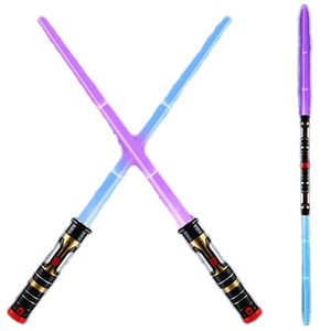Jamgorgo点亮塑料剑玩具全伸缩手柄灯串在儿童成人黑暗玩具中发光 - Product Image 6