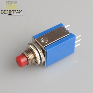 AN4 2x2スプリングリターンプッシュボタンスイッチ6ピン3A 250VAC - Product Image 3