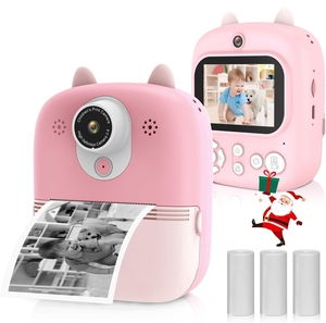 YYTech P2 2.4 inç Mini anında kamera 12 MP/1080 P HD dijital 3-12 yaş arası çocuklar için baskı kağıdı ile mükemmel hediye yıl - Product Image 1