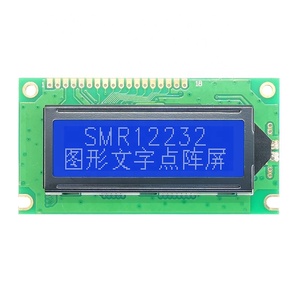 LCD12232グラフィックドットマトリックスlcd LCDモジュールパラレルポート、バックライトブルー5Vデータ伝送 - Product Image 3