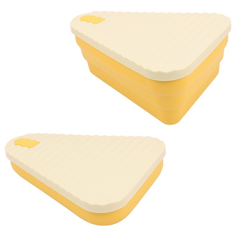 Couvercle jaune + blanc