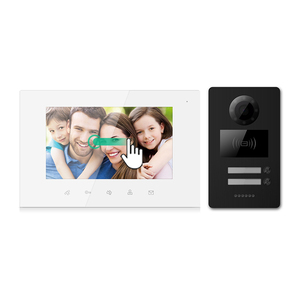 Intercomunicador de 2 cables para puerta de casa, para casa inteligente, multi apartamentos 1/2/3 familia - Product Image 3