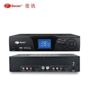 2 AV 3 HD entrada sistema Multi DVB-T ISDB-T DVB-C ATSC Digital MODULADOR