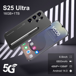 2025 I15 PRO MAX S25 ultra 5G สมาร์ทโฟน48 + 108MP HD หน้าจอ2K 16GB + 1TB หน่วยความจำคู่ซิม8GB เวอร์ชั่นสากลขนาดกำหนดเองได้ - Product Image 4