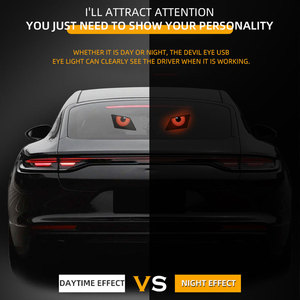 Programmier bare DIY 12V Auto blinkende Dämonen augen LED-Anzeige Winking Eye Turn Anzeige lampe App Control animierte Augen für Autos geführt - Product Image 2
