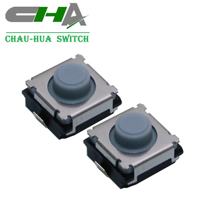 CHA CTSW-6 6*6mm kare dik açı 4 Pin terminali su geçirmez Tact anahtarı ile silikon kapak - Product Image 3