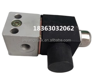 HO WONew iki konumlu üç yollu Solenoid vana çift ekleme küçük delik tek ekleme büyük delik modeli WG9719710008W G9719710004 - Product Image 2