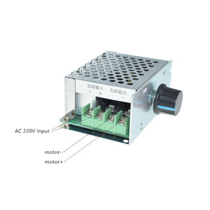 Taidacent-controlador electrónico de velocidad del Motor, controlador de velocidad de 220 V, PWM, DC, 220 voltios - Product Image 4