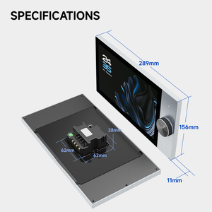 2024 sistema de automatización del hogar más nuevo con paneles de pantalla táctil IPS de 10 \ "Control de aplicación Wifi Zigbee para casas inteligentes y hoteles - Product Image 3