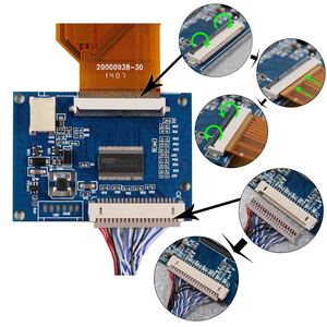 Módulo Lcd de 9 pulgadas Pantalla Tft 50 pines Rgb At090Tn10 800X480 Pantalla Lcd de 9 pulgadas con placa controladora Hd Dvi Vga Tft Lcd, placa Tcon - Product Image 3