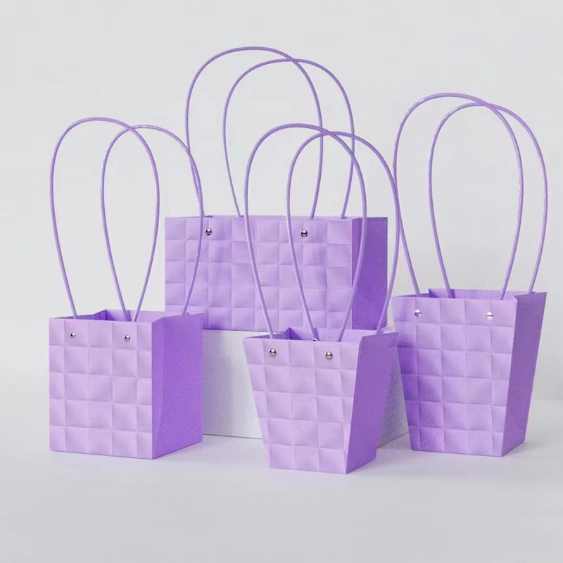Square Grain Violet Purple