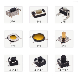 YZ Tact anahtarı 3*6 4*4 4.5*4.5 6*6 12*12 serisi ve kendinden kilitleme/olmayan kilitleme anahtarı ve limit anahtarı - Product Image 3