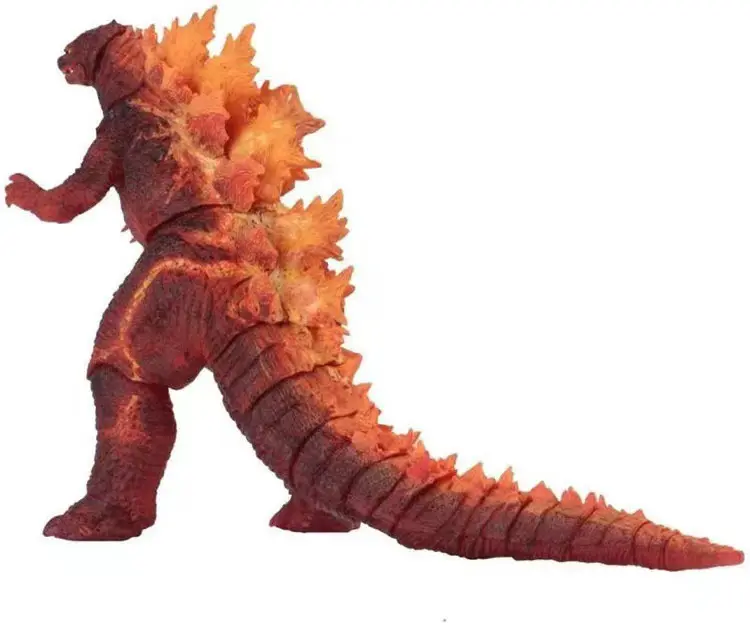 Film canavar serisi Godzillas film aksiyon figürü oyuncakları canavar nükleer yanan koleksiyon modeli vinil Gojiraes kral
