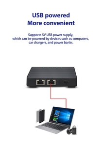 Enrutador Mini LTE 4G CPE con velocidad máxima de datos LAN de 300Mbps VPN Firewall QoS WPA2 Cifrado compatible con Wi-Fi de 2,4G - Product Image 6