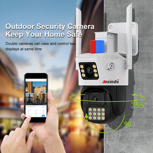 P2P IP66 Icsee 8MP双镜头8X无线摄像机WiFi PTZ网络摄像机 - Product Image 6