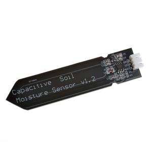 Sensor capacitivo de suelo negro de alta sensibilidad, módulo V1.2, resistente a la corrosión para Arduino para Raspberry Pi